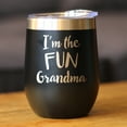thumbnail image 2 of Bevvee Insulated Wine Tumbler 12 oz Fun Grandma Gifts for Fun Grandmas Tumblers, 2 of 4