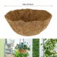 thumbnail image 2 of Muyoka 2 piezas de revestimiento de coco natural de fibra de coco forro de repuesto redondo de fibra de coco forro grueso para cesta de plantas, cesta de pared, maceta para cesta colgante Muyoka Hogar, 2 of 2