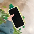 thumbnail image 5 of Super Cute Fluffy Fur Case Compatible with iPhone 13, Fuzzy Furry Warm Plush Soft TPU Winter Case Funny Cool Protective Covers (iPhone 13, Green), 5 of 6