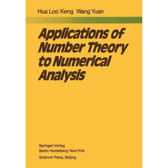 Applications of Number Theory to Numerical Analysis, (Paperback)