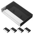 thumbnail image 1 of KAKOWELY vinyl record storage box 6pcs High Transparency Cassette Tape Storage Box Plastic Audio Cassette Holder Clear Recording Cassette Cases Tape Protection Case, 1 of 5