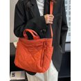 thumbnail image 3 of Kukuzhu Crossbody Bag for Women Large Tote Bag Shoulder Bag Casual Satchel Hobo Bag Cotton Handbag Messenger Purse for Women, 3 of 7