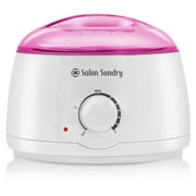 Salon Sundry Portable Electric Hot Wax Warmer Machine for Hair Removal - Pink Lid