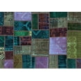 thumbnail image 1 of Ahgly Company Indoor Rectangle Oriental Light Blue Modern Area Rugs, 7' x 10', 1 of 4