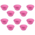 thumbnail image 4 of COM1950s Silicone Muffin Pan/Cups-Silicone Molds,3 in Jumbo Silicone Baking Cups Reusable Cupcake Liners Nonstick Large Cake Cups Set Stand Alone Cupcake Holder,10 Pack Auto Cup Holder Liner, 4 of 6