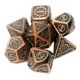 thumbnail image 3 of de Dados de Metal de 7 Piezas de Dados D&D de Metal Poliédrico Aleación de Zinc con para DND 06 Yotijar Lote de dados poliédricos, 3 of 7
