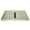 Grey w/ Matte Black Drain, variant on Tile Redi Rt3648c-Pvc Redi Trench 48" X 36" Rectangular Shower Base - Nickel