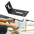 thumbnail image 3 of 1Pcs Heavy Duty Industrial L Shape Adjustable Corner Shelf Brackets, 3 of 9