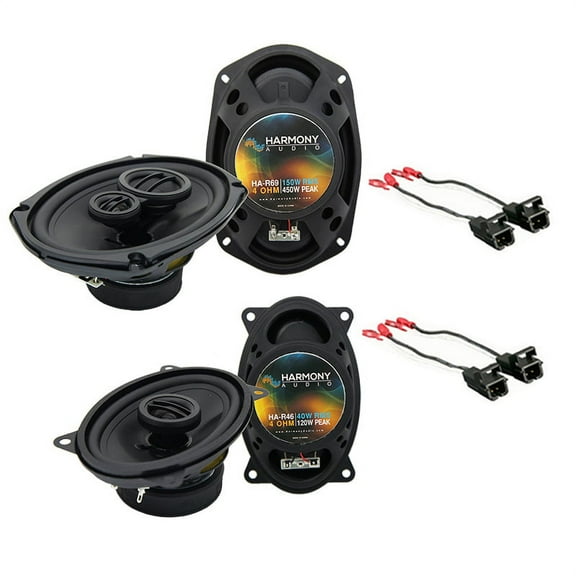 Chevy Caprice 1994-1996 Factory Speaker Upgrade Harmony R46 R69 Package New