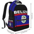 thumbnail image 2 of Faith Over Fear Patriotic Christian Cross American Flag Laptop Backpacks Double Shoulder Laptop Pack Bag Daypack Back Pack Bags Rucksack Computer Bag with Side Pockets Front Zipper Pockets, 2 of 6