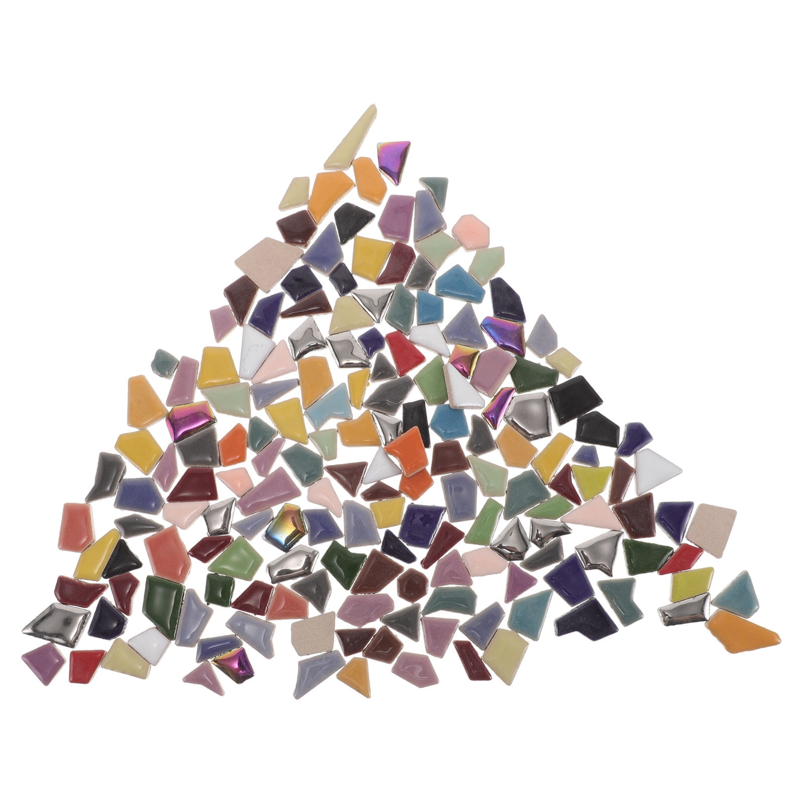 FRCOLOR 1 Set Mosaic Crafts Making Supplies Ceramic Tile Ceramic Irregular Mosaic Tiles Craft Making Irregular Ceramic Tiles Diy Supplies Craft Making Broken Tiles