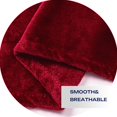 thumbnail image 5 of Fleece Blanket King Size Red 108 by Inches Blankets for Couch Sofa Bed 2 GSM Super Soft Cozy and Lu ury Bed Blanket for All Season 50"x60", 5 of 5