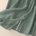 thumbnail image 6 of Fewfanhot Skirts for Women Cotton Linen Midi Skirt with Pockets Casual Flowy Swing Elastic High Waist A-Line Long Boho Skirts, 6 of 8