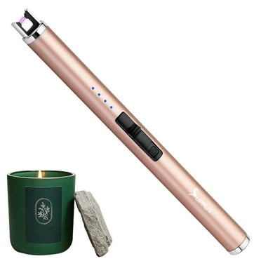 SUPRUS Rechargeable Windproof, Gold Electronic Lighter