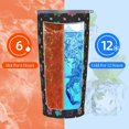 thumbnail image 6 of Dog Paw Tumbler 20oz Colorful Stainless Steel Insulated Tumblers with Lid and Straw Dog Travel Coffee Mug Tea Wine Cups Water Bottle Gifts for Women Dog Lover, 6 of 6