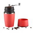thumbnail image 4 of Yuarrent Portátil Handy Grinded Coffee Cup Coffee Grinder Bean Grinders Reutilizable Manual Coffee Machine con filtro de acero inoxidable Office Juegos de servir café y té Yuarrent HA013897-00, 4 of 6