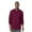 Wine, variant on Landau ProFlex Tailored Fit Stretch 3-Pocket Warm-Up Scrub Jacket for Men 3170