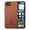 Brown, variant on Dteck Case for iPhone 16e,Slim Premium Canvas Grain PU Leather,Soft TPU Bumper,Non-Slip Anti-Scratch Shock-Absorbent,Protective Phone Cover for iPhone 16e,Black