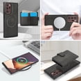 thumbnail image 5 of ELEHOLD Case for Samsung Galaxy Note 20 Ultra, 2-in-1 Magnetic Shockproof Leather Wallet Flip Case Cover, Detachable Card Holder with Stand,Black, 5 of 5
