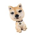 thumbnail image 1 of Estatua de Perro de Dibujos Animados de Resina Zulema Adornos de perro cabeza de agitar, 1 of 8