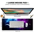 thumbnail image 3 of Space Universe Mouse Pad, Violet Planets Large Mouse Pads, Portable Office Non-Slip Rubber Base XL Mouse Pad for Desk Mat, 3 of 6