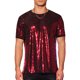 thumbnail image 1 of CAMISETAS PARA HOMBRES INSPIRE CHIC con Lentejuelas, Manga Corta, Cuello Redondo, para Fiesta Nocturna, T-Shirts S Rojas, 1 of 6