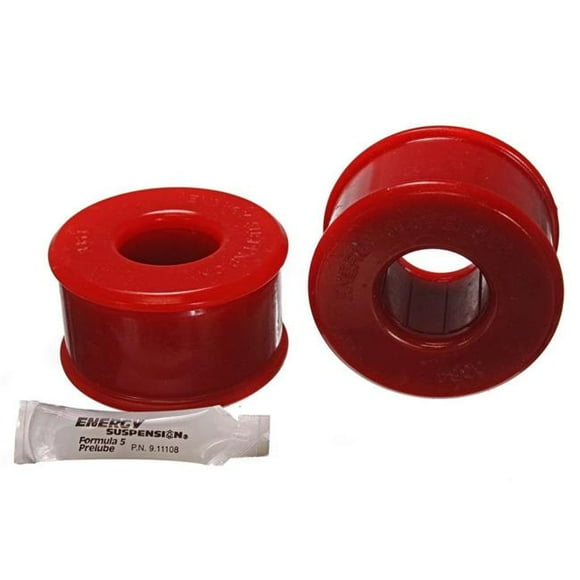 Energy Suspension ENE16-7107R Hyper-Flex Rear Polyurethane Trailing Arm Bushing for 1990-1993 Acura Integra, Red - Pack of 2