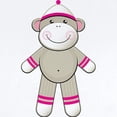 thumbnail image 2 of CafePress - Pink Sock Monkey Infant Bodysuit - Baby Light Bodysuit, Size Newborn - 24 Months, 2 of 4