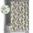 thumbnail image 3 of Shower Curtain, Summer Lemon Retro Leaves Seamless Waterproof Shower Curtain Set with Hooks for Bathroom Showers,Stalls and Bathtubs,60x72In Farm Fruit Harvest, 3 of 9