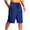 Blue, variant on Miqool Men's Long Basketball Shorts with Pocket 11'' Quick Dry Gym Short Lightweight Below Knee Mesh Athletic Shorts