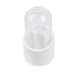 thumbnail image 1 of Makeup Brush Holder Organizer with Lid, Rotating Dustproof Make Up Brushes Container with Clear Acrylic Cover, Spinning Cosmetics Holders Storage Cup, 1 of 5
