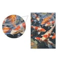 thumbnail image 2 of Fish Crowds Lotus Leaves Garden Flag Double Sided Outdoor Banners for Courtyard Outdoor Lawn Farmhouse Holiday Decorations, 2 of 5