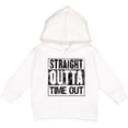 thumbnail image 2 of Inktastic Straight Outta Time out Toddler Hoodie, 2 of 4