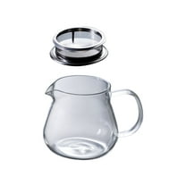 Coffee Pot Carafe Tea Automatic Teapot Stainless Water Bottle Travel Transparent