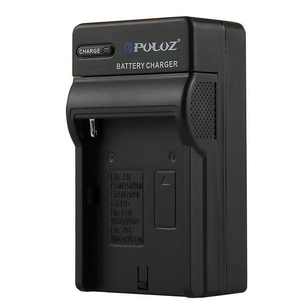 PULUZ PU2133 Cargador de batería de cámara con enchufe estadounidense para SONY NP-F550/F570/F750/F770