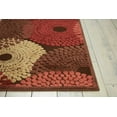 thumbnail image 4 of Nourison Graphic Illusions Geometric Brown 5'3" x 7'5" Area Rug, (5x7), 4 of 6