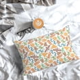 thumbnail image 5 of Pofeuu Simple Drawing Print Polyester Microfiber Plush Pillowcases, Super Soft and Cozy Pillow Case Covers with Envelop Closure（Pillow core not included）-16"x24", 5 of 6