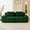 Green + Corduroy + 2 Seat, variant on 80.3" Modern L-Shaped Modular Sectional Sofa, Corduroy Fabric, 2-Seater Couch with Deep Seat for Living Room, Black