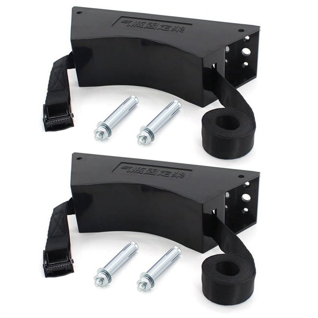 Soporte para Tanque de Propano, Soporte de Pared para Cilindro de Gas, Soporte para Cilindro de Gas, Soporte para Tanque de Propano con Tornillos (Juego de 2)