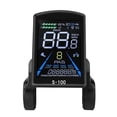 thumbnail image 1 of Electric Bicycle Display S-100 LCD Display Control 24V - 72V Speed Meter 5pin Speedometer Waterproof Connector, 1 of 5