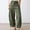 Green, variant on iHPH7 Loose Pants for Women High Waisted Pants for Women Cotton Pants for Women Womens Trousers Boho Pants for Women Wide Leg Pants Woman Streetwear Beige L