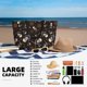 thumbnail image 5 of Easygdp Pirate Skulls Bolsa de Viaje de Playa de Gran Capacidad, Bolsa Tote Perfecta para la Playa, Escapadas de Fin de Semana y Viajes, 5 of 7