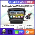 thumbnail image 2 of Reproductor multimedia con radio para coche Android 11 para Hyundai SANTA FE/IX45 2013-2017, navegación GPS para coche con Wifi 4G BT Carplay, 2 of 5