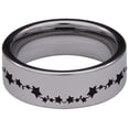 thumbnail image 4 of Star Tungsten Carbide Ring, 4 of 9