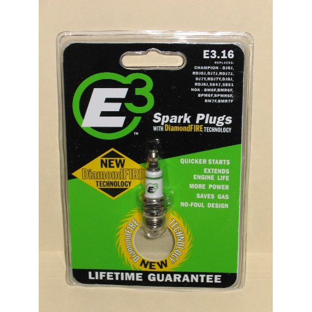 E3 Lawn and Garden Spark Plug E3.16, Pack of 1