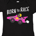 thumbnail image 4 of Inktastic Born to Race Pink Race Car Boys or Girls Baby Bodysuit, 4 of 5