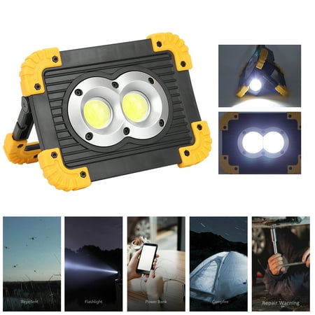

ESTINK Mini Emergency Light LL-802 ABS Multifunction COB Working Light Battery Mini Mobile Emergency Portable Camping Lamp Emergency Light