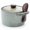 Coarse Pottery Color B 12oz, variant on Ceramic Salt Cellar With Lid & Spoon,Salt Container For Countertop,Sugar Bowl,Spice Jar