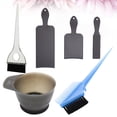 thumbnail image 3 of EeaseCA 1 Set Hair Dye Tool Kit Portable Hair Coloring Tool Set Reusable Hair Dressing Tool Set Professional Hair Beauty Tool for Home Salon Use (Black+Blue+Grey+Transparent), 3 of 7