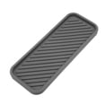 thumbnail image 1 of Jabonera, almacenamiento de limpieza de jabón, mantiene el jabón seco para el hogar, baño, cocina, silicona, gris, 22,8x9 cm, 1 of 7